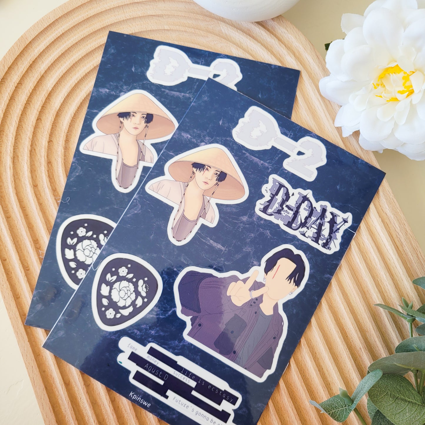 Agust D sticker sheet