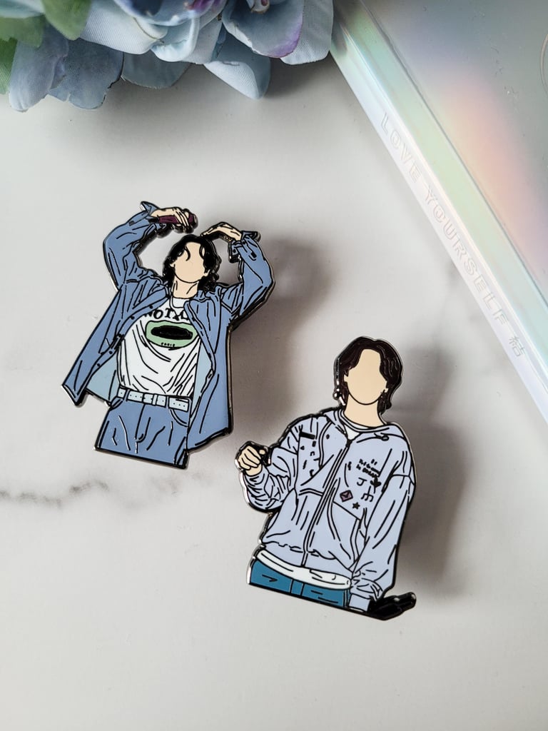 Jimin in Busan Enamel pin