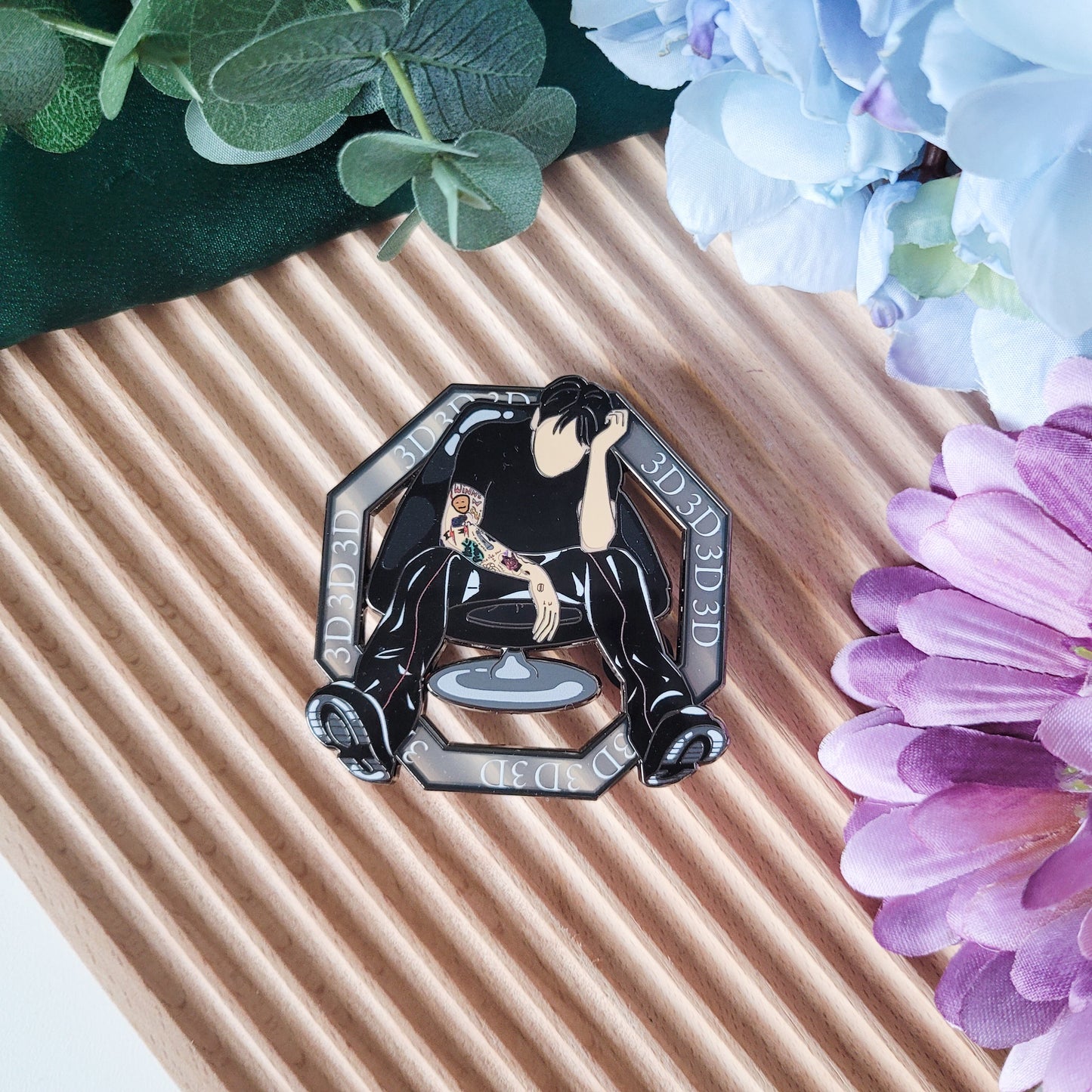 Jungkook 3D Enamel pin