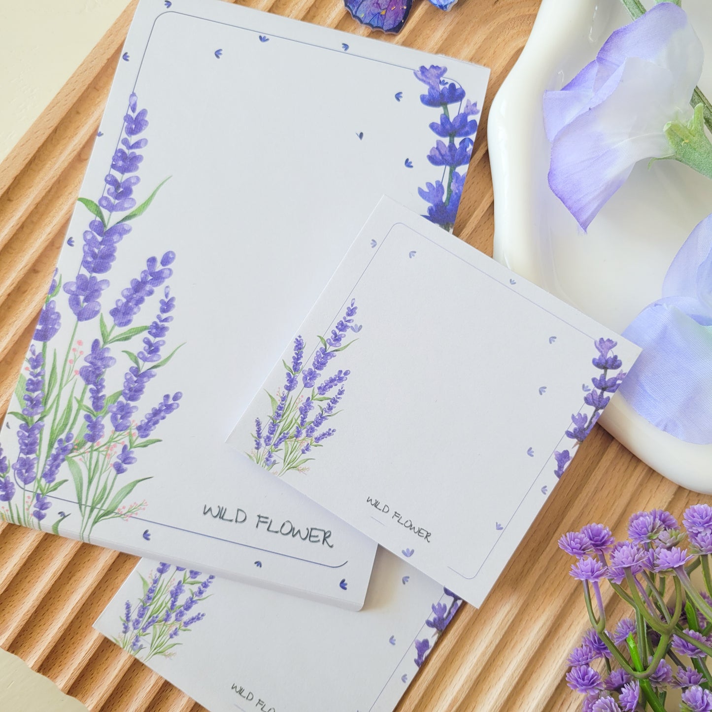 Indigo memo pad set