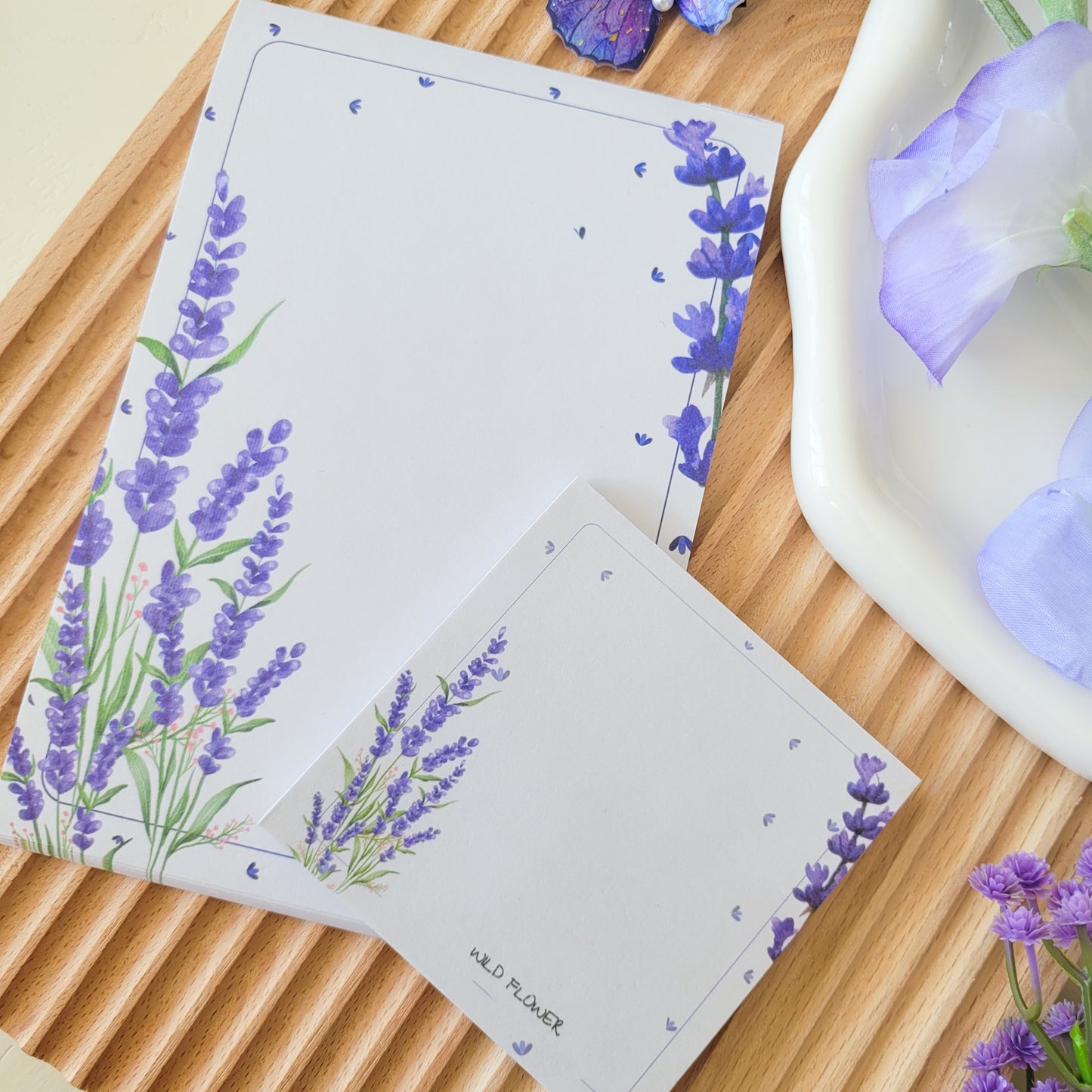 Indigo memo pad set