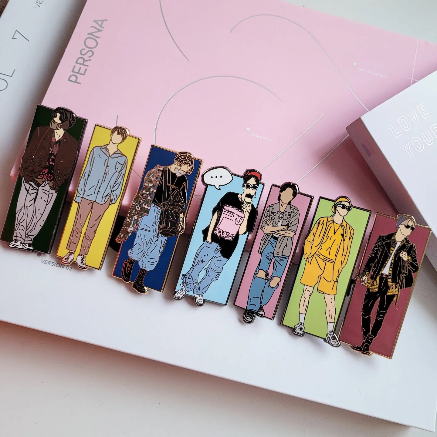 OT7 Outfits Enamel pin