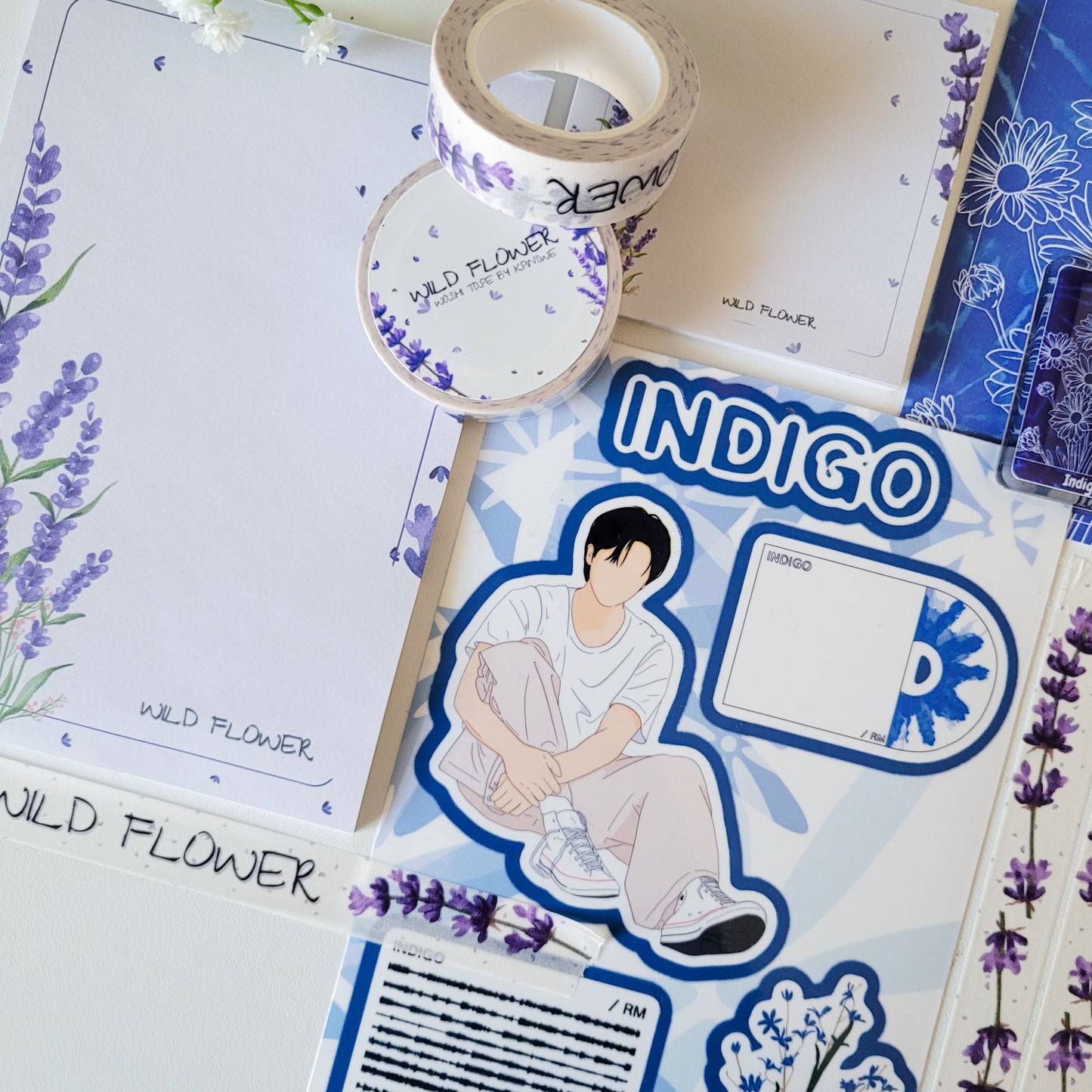 Indigo Washi Tape