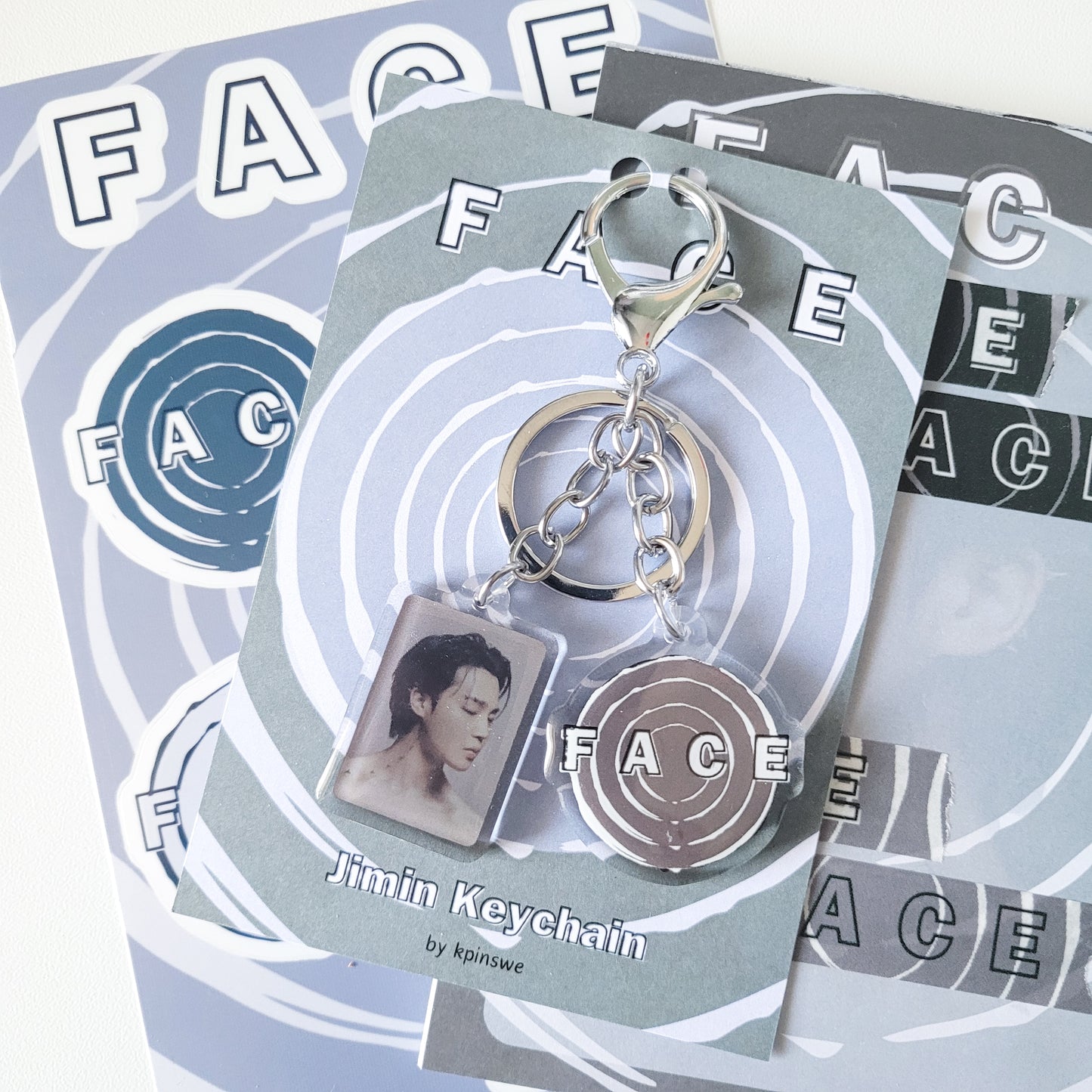 Face keychain